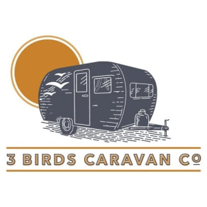 3 birds caravan logo